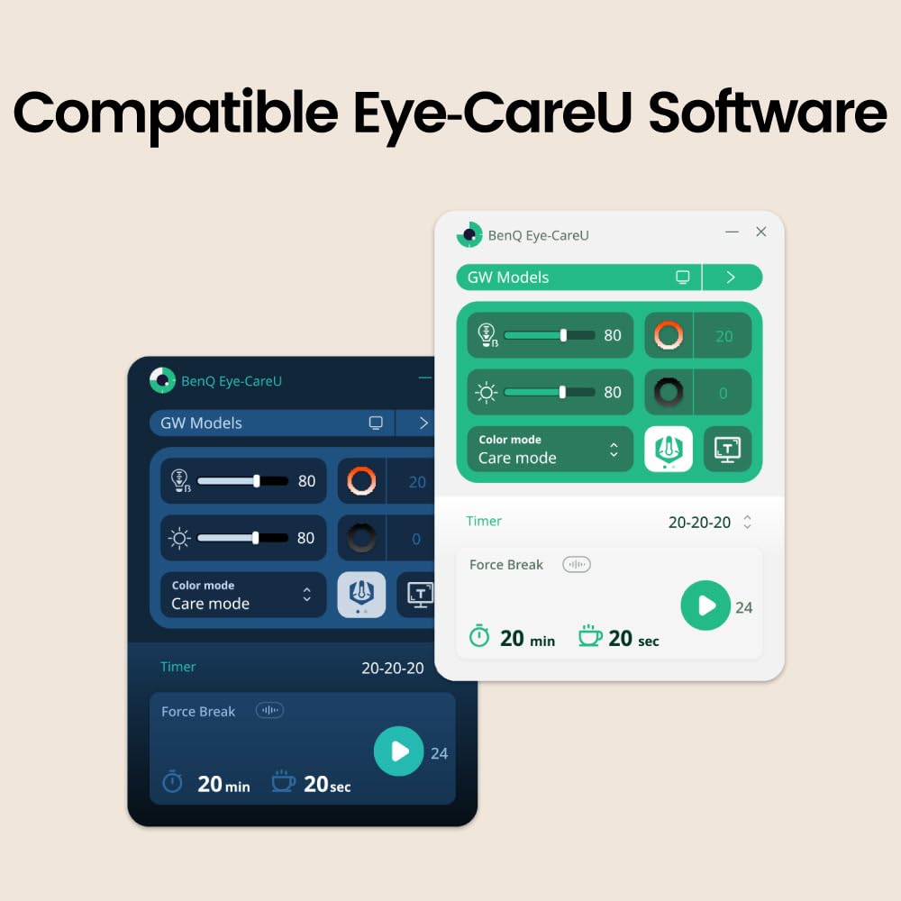 BenQ GW2790C 27" IPS 144Hz FHD Eye-Care Monitor |99% sRGB|USB-C|1500:1 Contrast| 2Wx2 Speakers|Ultrathin Bezel| HDMI | DP| Flicker Free | AMD FreeSync| TÜV Rheinland 4-Star Eye Comfort (Black) — Amazon image 14