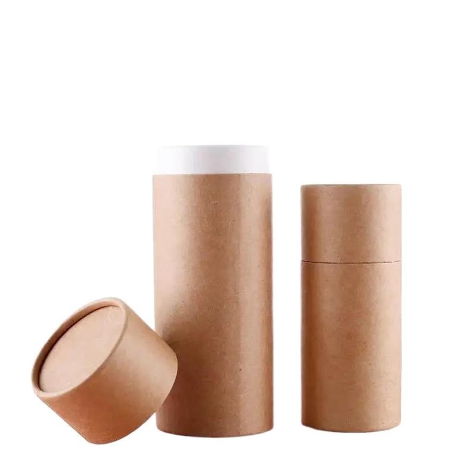 Tubes En Carton Tube rond en papier kraft 10/20/30 pièces