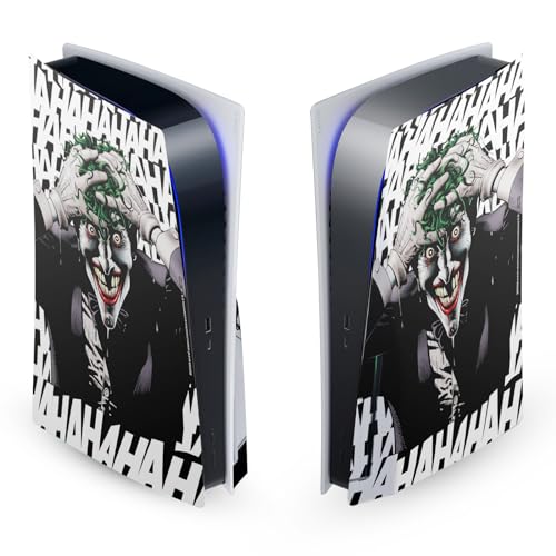 Skin PS5 Joker Autocollant de Jeu en Vinyle Head Case Designs pour Console Édition Disque