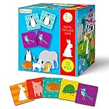 Memory Game - 16 Pairs Animal Memory Games for Kids 3 and Up, Memory Matching Game for Toddlers...