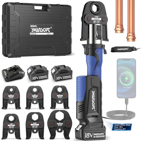 SWANSOFT 18V Pro Press Tool Kit