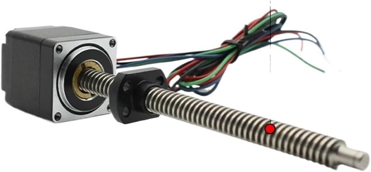 Linear Stepper Motor 28mm Nema 11 Lead Screw 60-460mm Rod Length 1-12mm Stepping(28X32 20N Tr8X8-360)