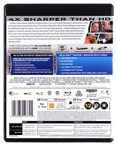 Fast & Furious 8 (4K Blu-Ray - 2D Blu-Ray) – Bild 3