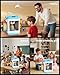 Fully Assembled Mini 3D Printer for Kids & Beginners - Complete Starter Kit with Auto Leveling 3D Printing Machine, 1 Roll of Filament, and SD Card, High-Speed 250mm/s, High Precision, for School Home
