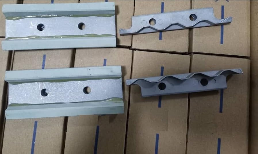 Set of 12 pcs (6 stones + 6 shoes) silicon carbide H70-J95 abrasive honing hone stones for Sunnen grit 500