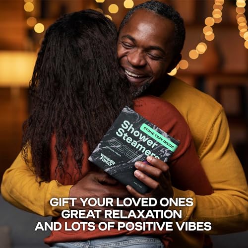 Shower Steamers for Sinus Relief & Self Care - 8 Pack Vapor Shower Tablets - Lavender, Sandalwood, Mint & Eucalyptus for Shower Steamers Aromatherapy Bulk - SPA Gifts for Women & Men - With Stone Tray - Image 5