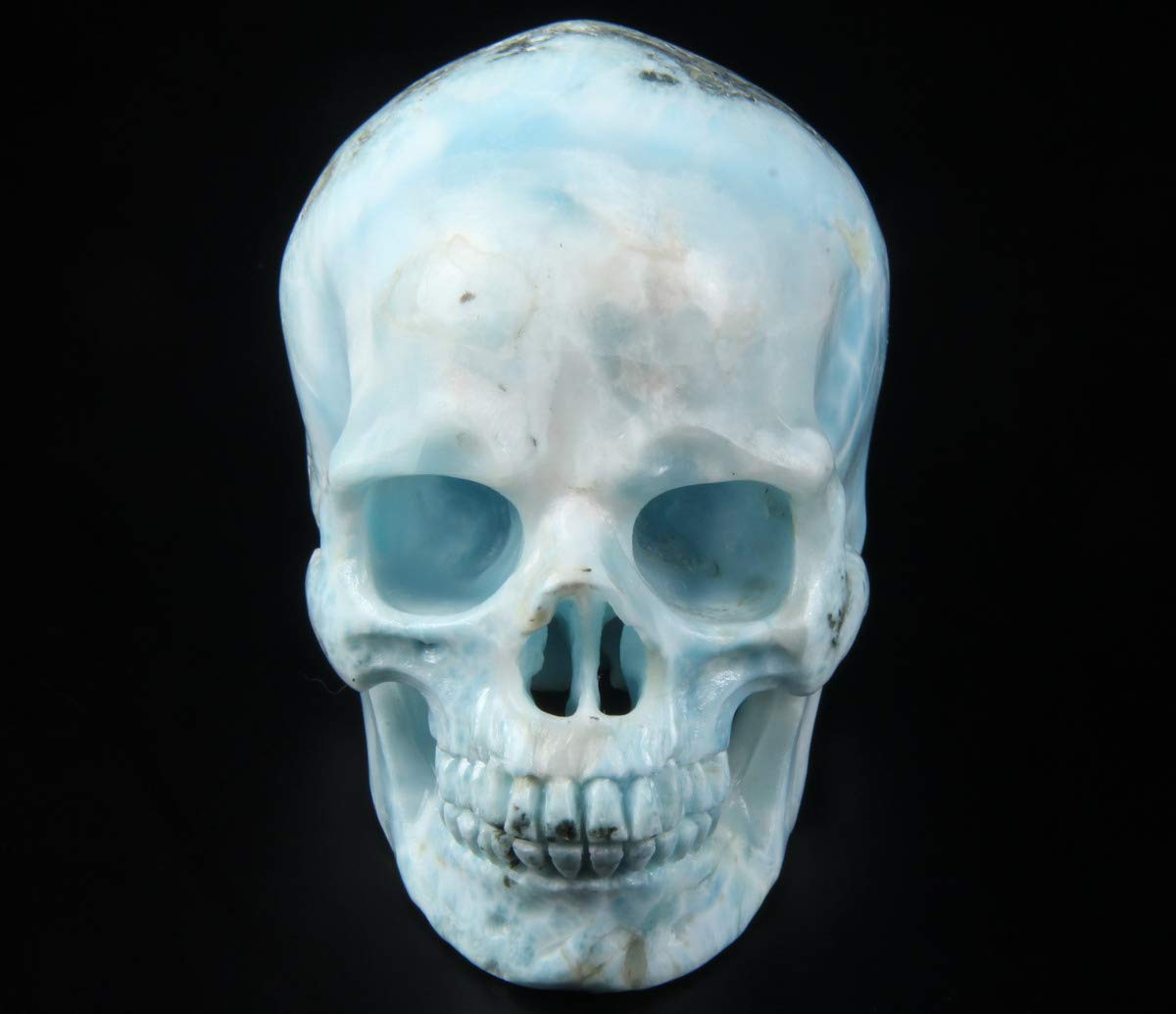 ラリマースカル Amazon.co.jp: Skullis 2.7-3.0インチ ラリマークリスタルスカル、超