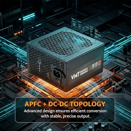Image of darkFlash VMT850 850W ATX 3.1 Power Supply, 80 Plus Bronze Certified