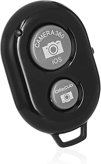 Amazon Basics Bluetooth Remote Shutter for iOS and Android with Bluetooth Technology, Useful for Selfies, Group Shots, sel... Price In India