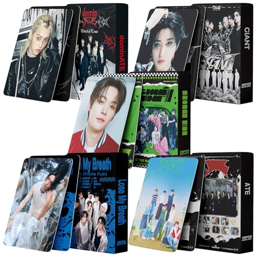 Driflo Strraykiid Photocards, Kpop Album, Cartoon Photocards, 5 Pack/275 Pcs, Anime Lomo Card, Hyunjin P-hotocards Greeting Card, Anime Lomo Postcard, Birthday Gift Cards for Fans