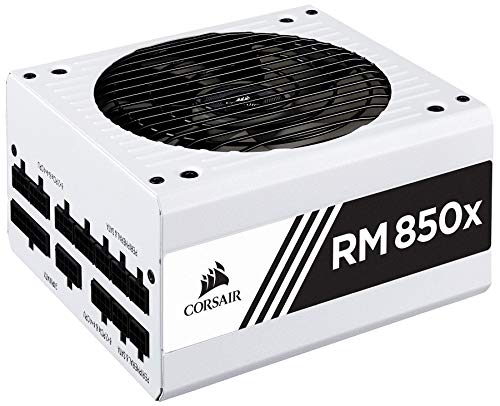 Fuente de alimentación Corsair RMX 850W 80+ Gold Modular blanca