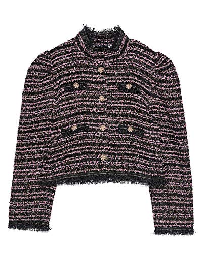 Zara Women Tweed jacket with pearl beads 9598/011/620