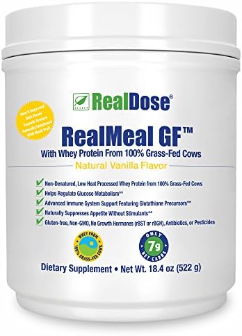 Doctor Formulated Grass Fed Whey Protein Powder – Premium Paleo Protein Powder & Meal Supplement- Includes Prebiotic Fiber, Enzyme Blend, B-Vitamins & Creatine - Vanilla