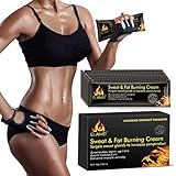 Hot Cream, Portable Workout Enhancer Sweat Cream, Fat Burning Cream for Women and Men, Slimming Cream for Weight Loss, Hot Gel Treatment for Shaping Waist, Abdomen and Buttocks(10 pack)