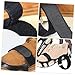 ANDRESLAD 8pcs Non- Crampon Straps for Shoes Outdoor Binding for Hiking Climbing and Activities Fit for All Footwear Types