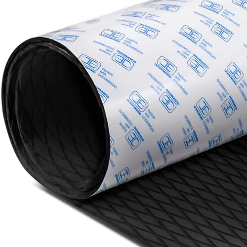 Image of OCEANBROAD Self-Adhesive 96''x16'' /23'' /38'' /47'' Camouflage Boat Flooring Non-Slip Marine Grip Pad EVA Foam Sheet for Jon Boat Surfboard SUP Board Kayak, Camo Black /Blue /Green /Brown /Yellow /Gray
