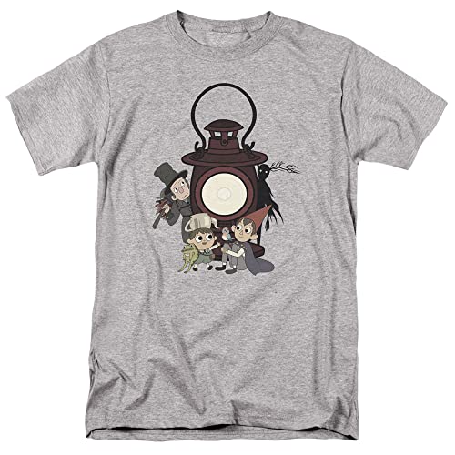 Over The Garden Wall Otgw Cast Unisex Adult T Shirt (Medium) Athletic Heather