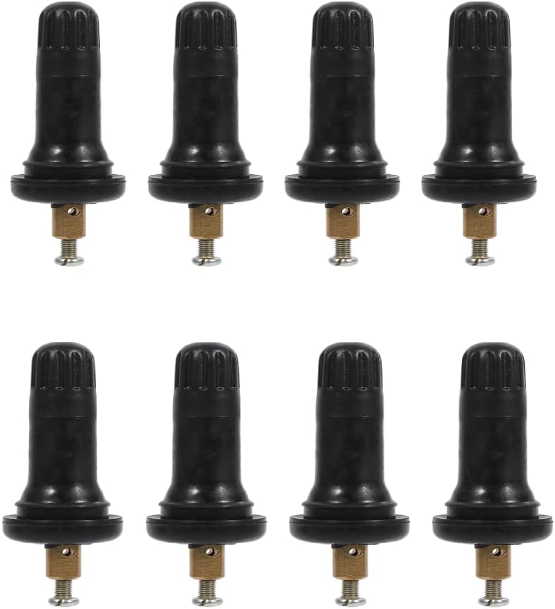 4 Capteurs Pression Pneu Valve TPMS - Tige Caoutchouc Anti-Explosion - Pour Voiture, Détection Pression