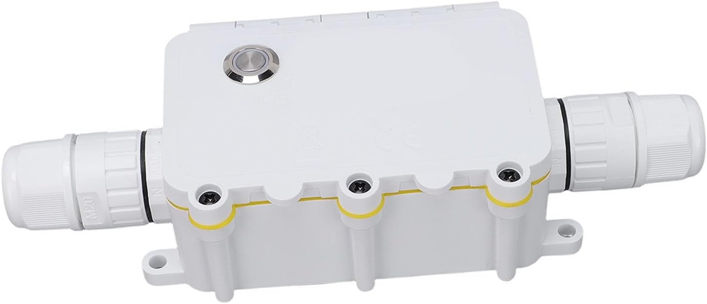 Generic WiFiスマート防水ボックスIP67屋外タイマースイッチ、プールライトガーデン装飾、スケジュール/サイクルタイ、/i