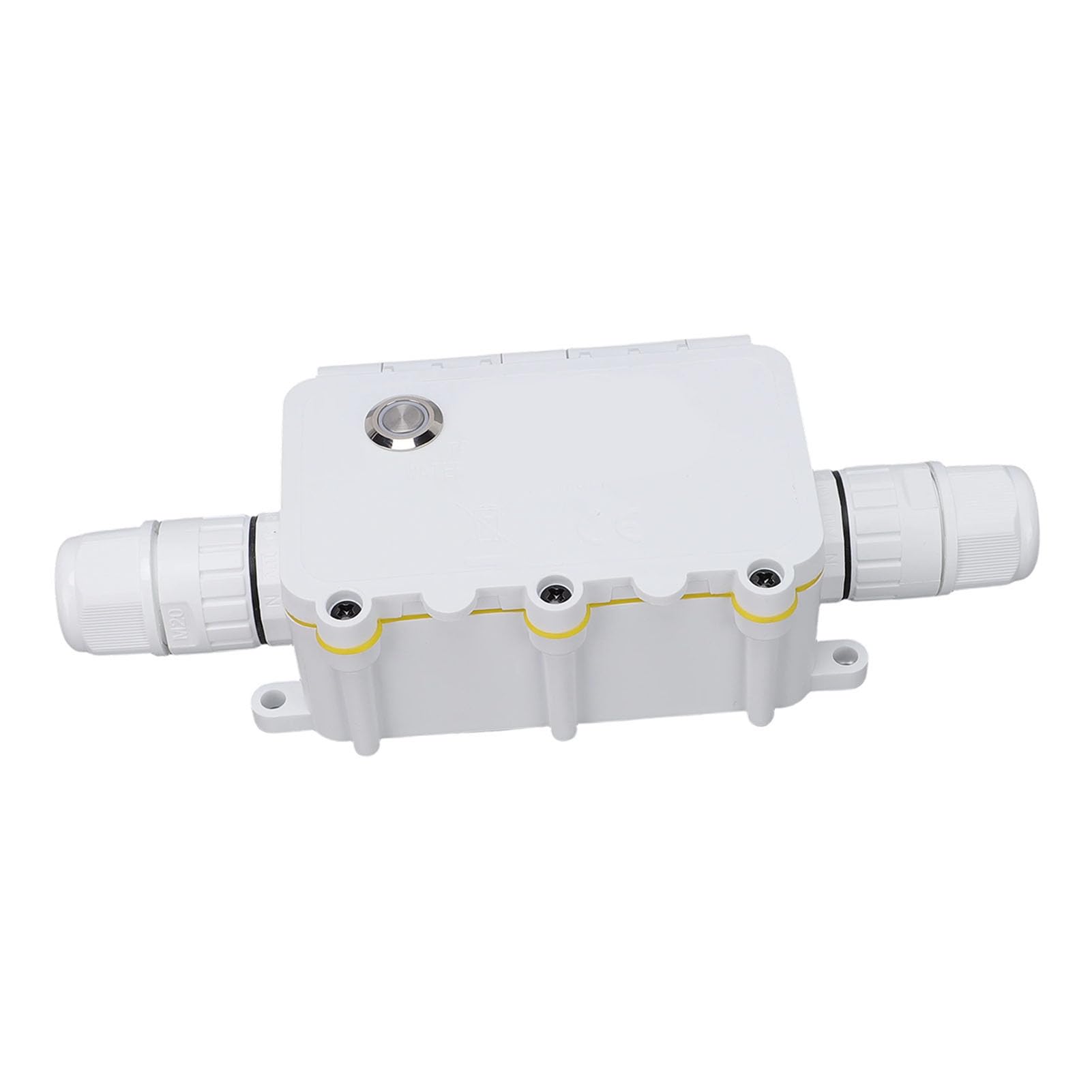 Ejoyous Interrupteur Minuterie Intelligent WiFi Extérieur Boîte de Jonction Intelligente Extérieure IP67 16A Commande à Distance Via Application Minuterie Programmée Compte à Rebours