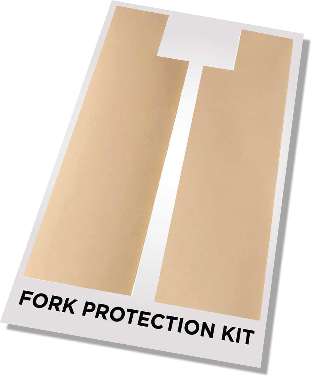 Kit di protezione forcella bici trasparente