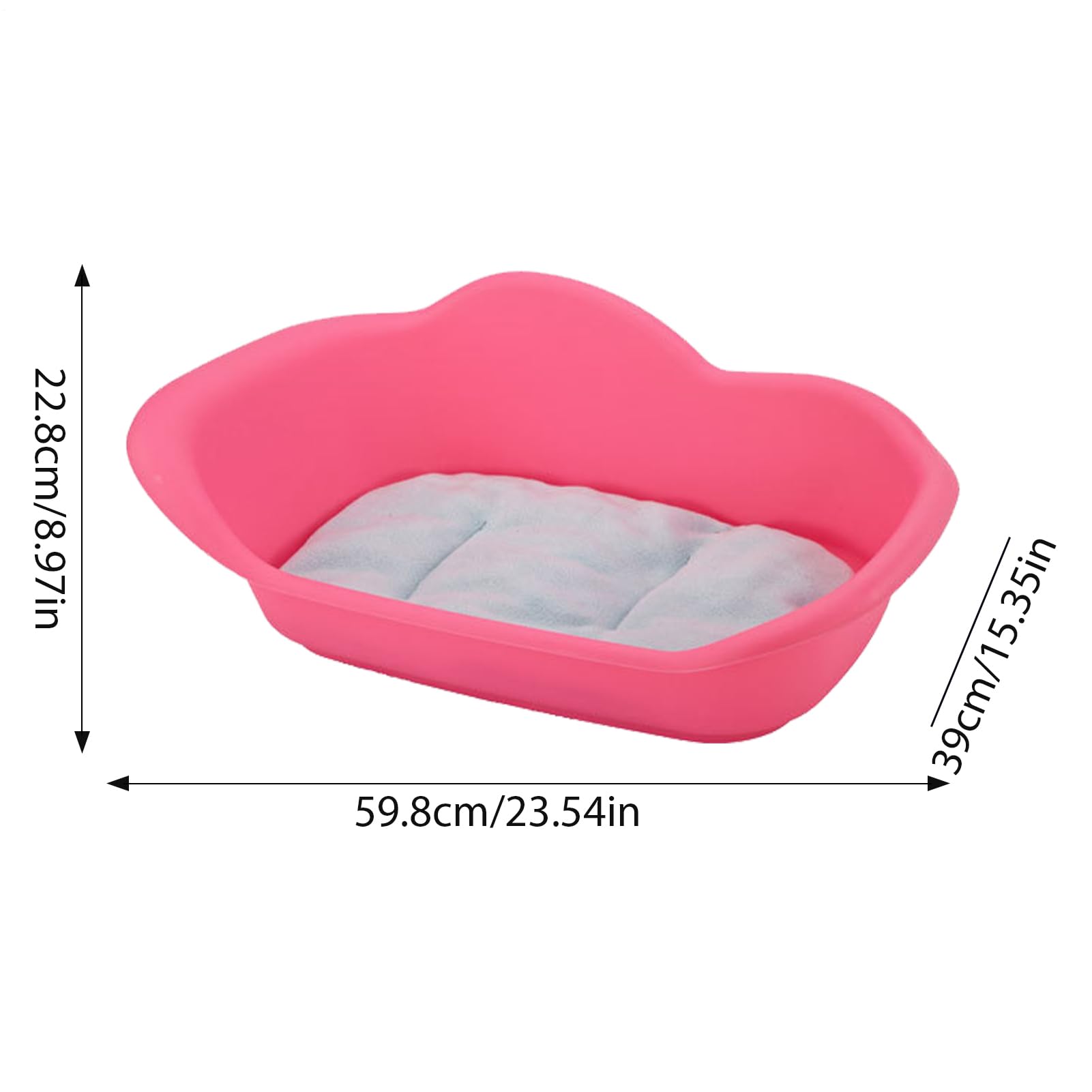 Box per cuccioli con base antiscivolo igienica per animali domestici | Cucciolo Scatola di parto Forniture per animali domestici Gatti