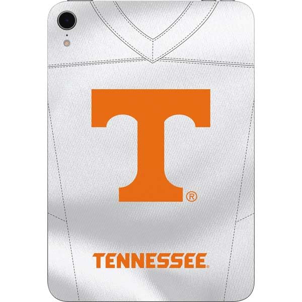 Skinit Decal Tablet Skin Compatible with iPad Mini 7 (2025) - Officially Licensed University of Tennessee White Jersey Design