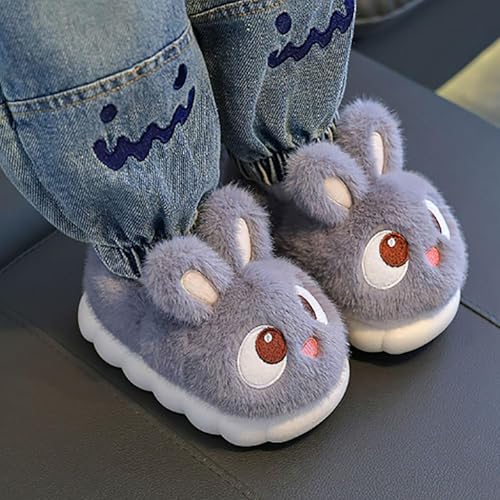 Bunny Slippers Toddler, Baby Bunny Slippers, Indoor Cute Cartoon Cotton Soft Non-Slip for Kids Slippe4