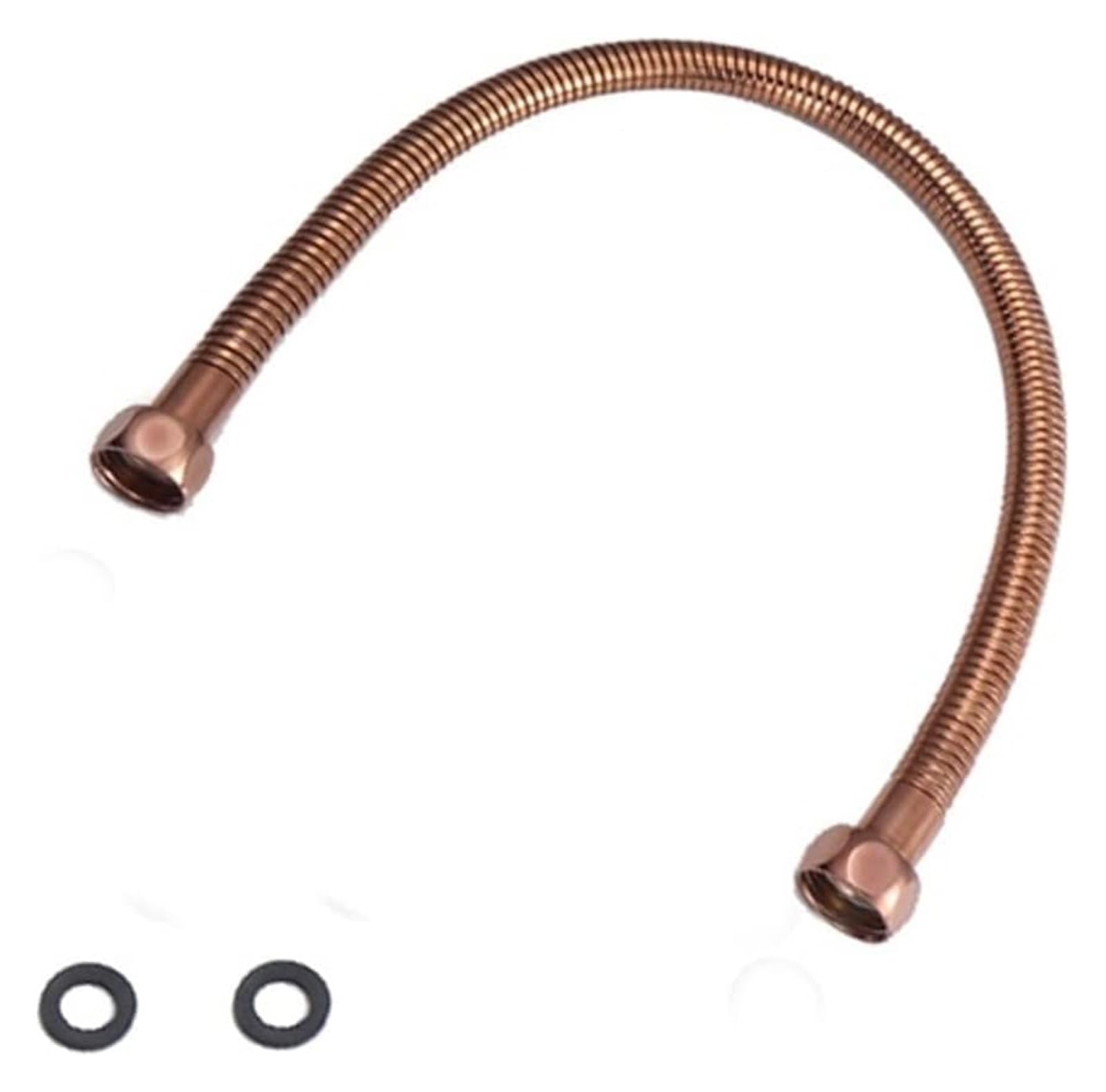 Złącze węża prysznicowego, Węże prysznicowe, Wąż hydrauliczny, Złącze kątowe 1/2, Wąż hydrauliczny, Zamiennik 50 cm(C)