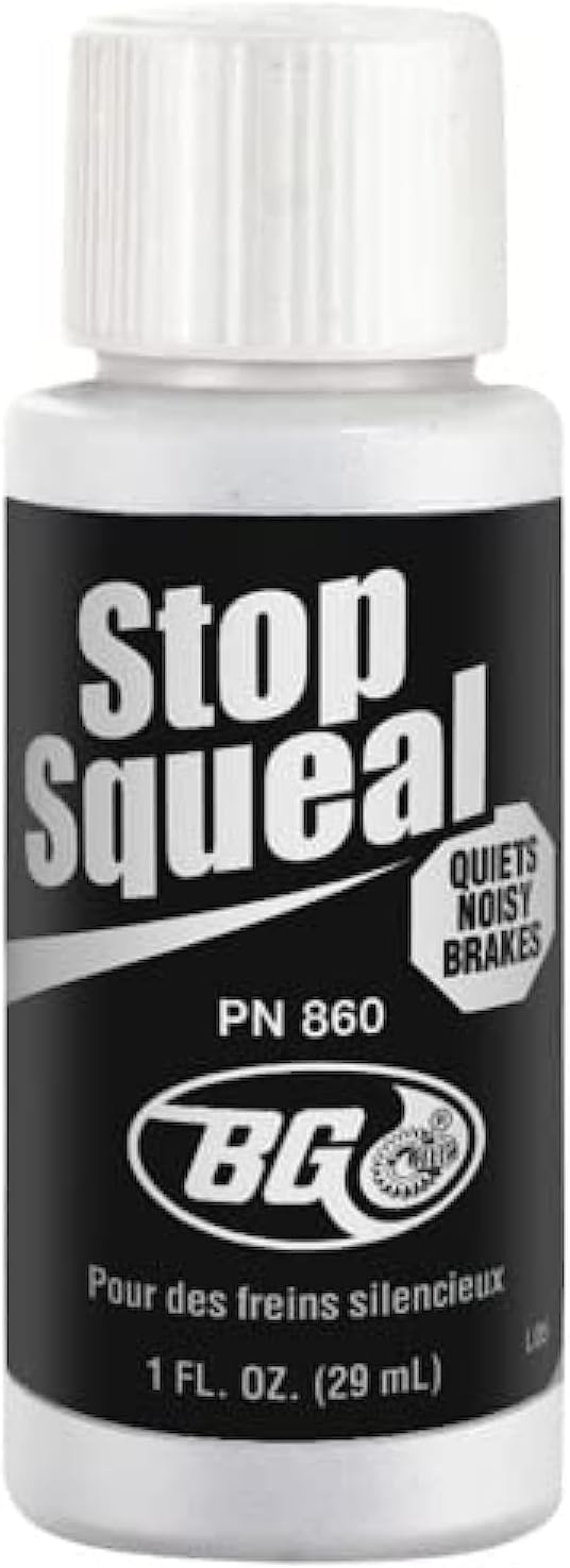 BG(0002698761) BG Stop Squeal 1fl oz - Disc Brake Quiet - Pad Anti-Squeal - Reduces Brake Noise and Grinding - Quiets Noisy Brakes