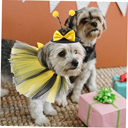 Disfraz Bee para Perros SUPVOX Halloween 1 set miniatura 3