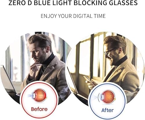 Óculos Aviador Grande Lente Proteção Anti Luz Azul Unissex Armação Sem Grau Masculino e Feminino