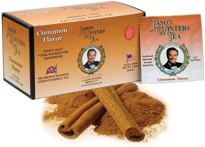 Cinnamon Flavored Tea Bags w/Stevia