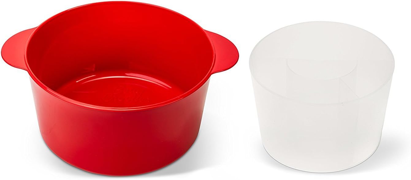 Betty Crocker Microwave Cake Maker, Plastic, Red