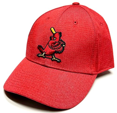 Gorra ajustable roja vintage St. Louis Cardinals miniatura 1