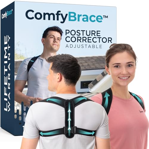 ComfyBrace Posture Corrector-Back Brace for...
