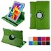 Produktbild COOVY® 2.0 Cover für Samsung Galaxy TAB 10.1 N GT-P7500 GT-P7501 GT-P7510 GT-P7511, TAB 2 10.1 P5100 P5110 Rotation 360° Smart Hülle Tasche Etui Case Schutz Ständer | grün