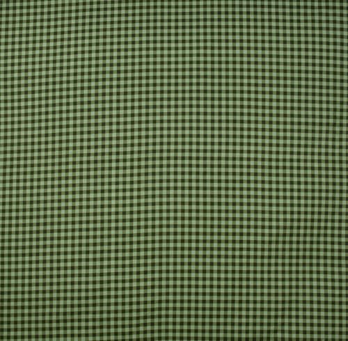Image of Pure Cotton Checked Printed Single Bed Sheet (60x90 Inches) with 1 Pillow Cover (18x28 Inches)- Pink (Green)