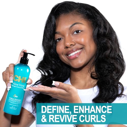 CHI Aloe Vera Curl Enhancing Shampoo, 11.5 Oz - image 7