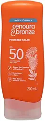 Protetor Solar FPS 50 Cenoura & Bronze 200ml