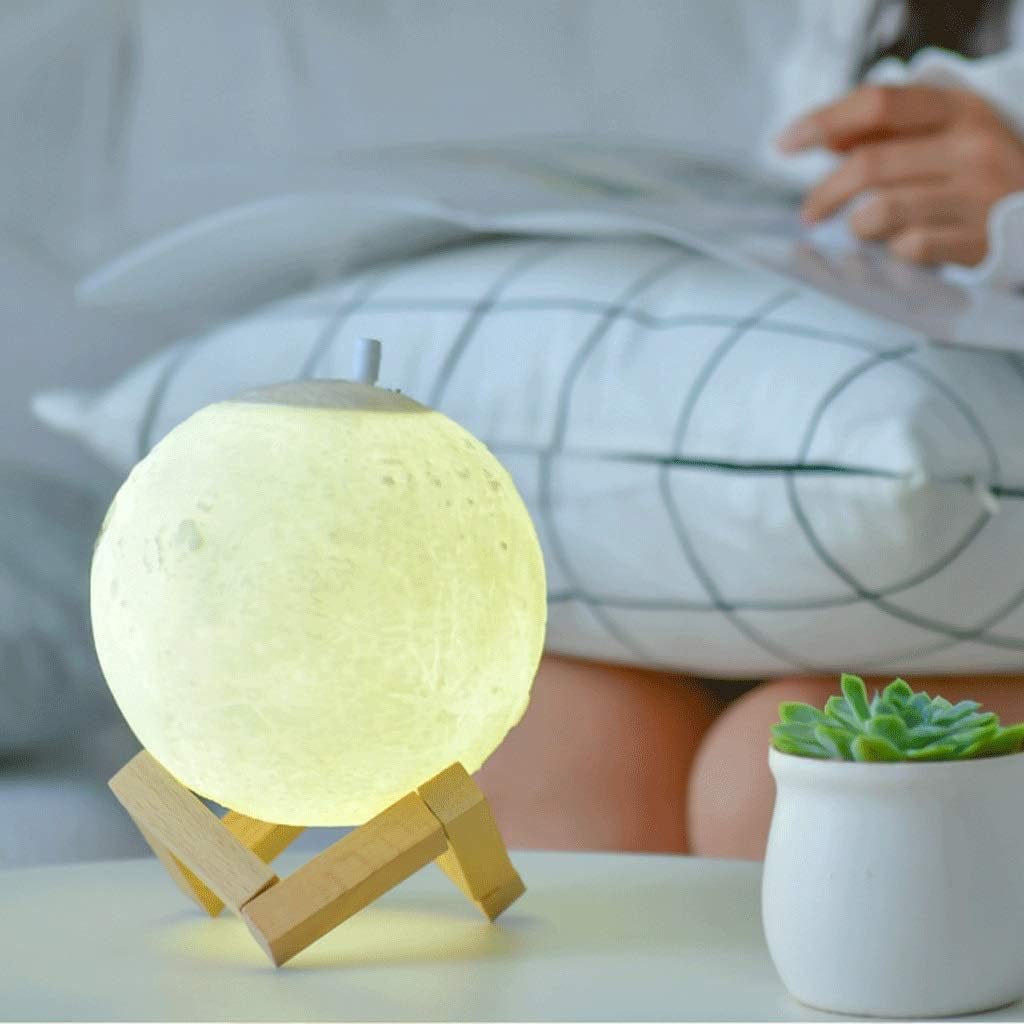 Humidifiers for Bedroom Lunar Air Humidifier Household Silent Desktop Small Bedroom Mini Dormitory Student Night Light Office Portable Cute Bedside