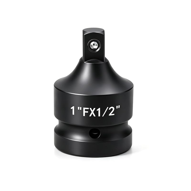 Adaptador e Redutor para Soquete de Impacto VictorsHome, Encaixe Fêmea de 25,4 mm para Macho de 12,7 mm, Aço Cromo-Molibdênio, 1 peça