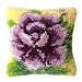 DIY Cushion Carpet Mat Latch Hook Rug Kits Cover Hand Craft Embroidery Pillowcase Crocheting Handmade Sewing Craft Yarn Wedding Kids Parents Gift