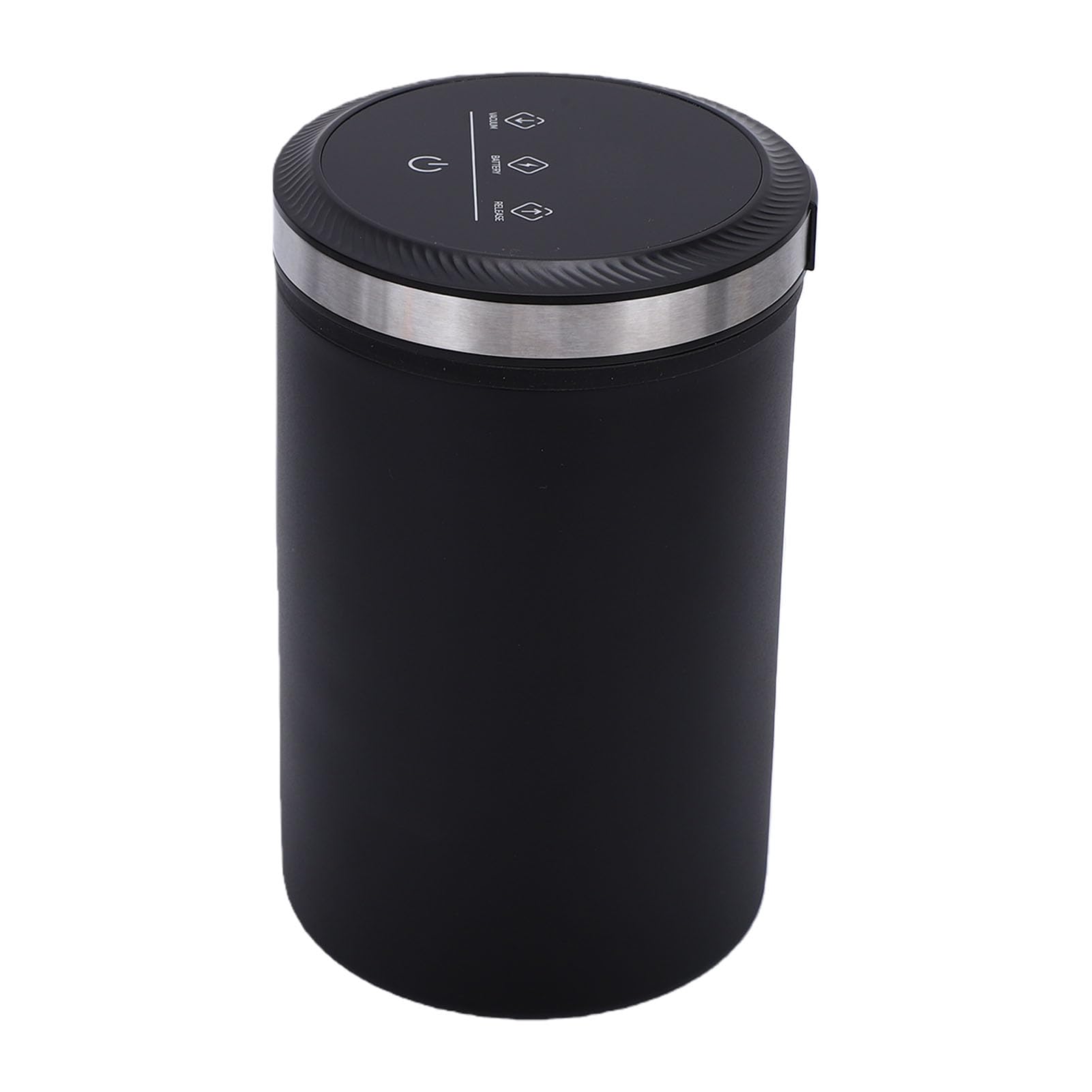 Edelstahl Kaffeevakuumbehälter mit Digitalanzeige und Automatischem Timer, für Frischeerhaltung und Batterieüberwachung