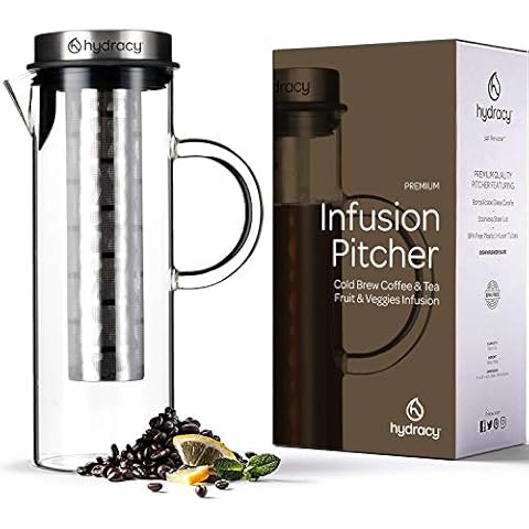 Hydracy Cold Brew Cafetera de infusión de café y té fría Cover