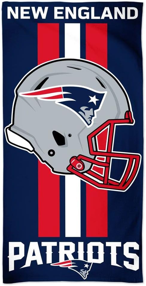 Wincraft R1317BEFR15 30 x 60 - New England Patriots44; Beach Towel