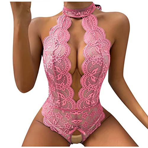 maisdgop Women Lingerie Bodysuit Sexy Mesh See Through Pajama Set Fashion Erotic Bra Panties Outfits Casual Homewear Sets