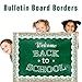 Starboling 50 Feet Bulletin Board Border,Eucalyptus Scalloped Bulletin Board Trim Classroom Borders for Back to School,Classroom & Offices