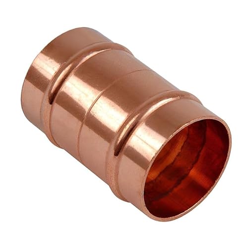 Odsupplies 22Mm Solder Ring Slip Coupling (Known As 22Mm Slip Coupling/Solder Fittings/Slip Coupling/Slip Couplings/Solder Ring Fittings Also Available In 8Mm, 10Mm, 15Mm, 22Mm, 28Mm)