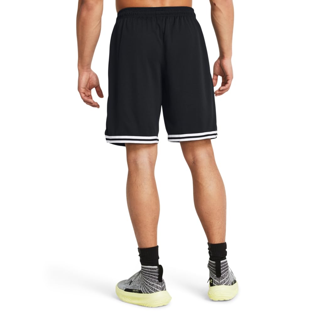 Under Armour Herren-Basketball-Shorts, 25,4 cm Umfang – Ansicht 2